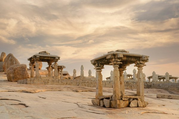 Comment organiser une visite des temples archéologiques de Hampi, Inde?